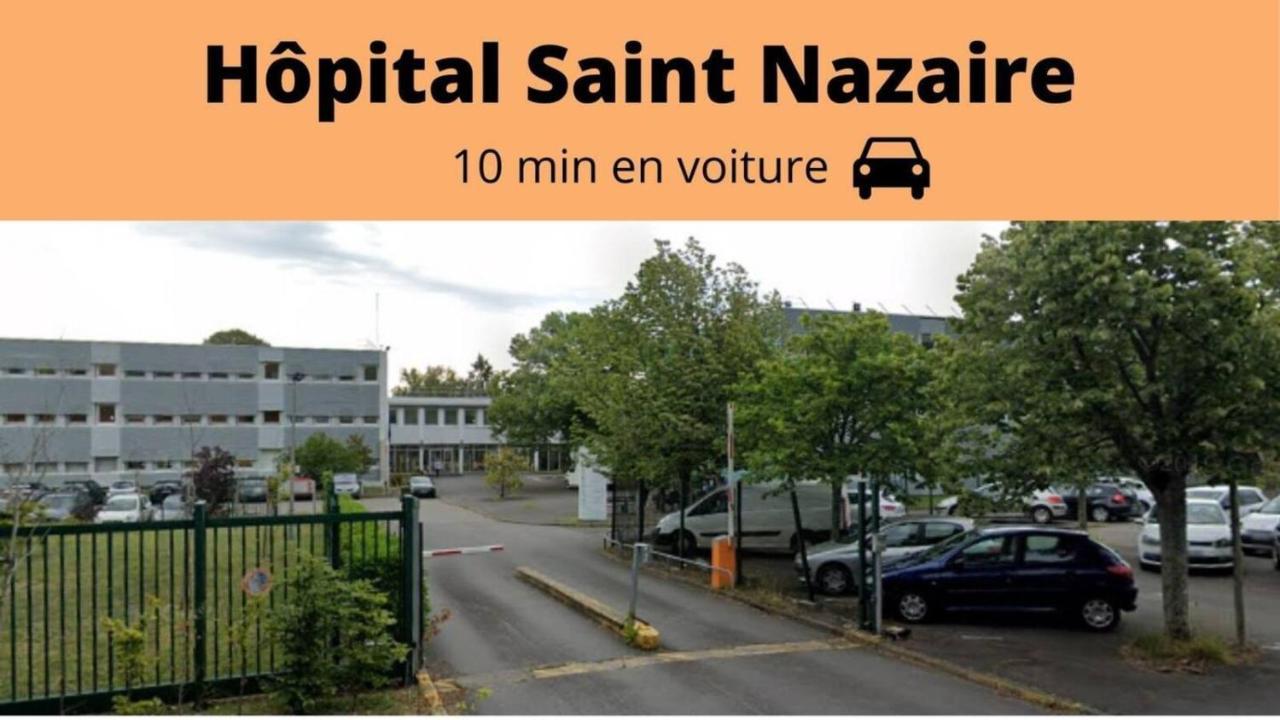 Saint Nazaire - White Lion - Centre ville - Au calme - Parking privatif aérien - Internet haut débit Fibre Esterno foto